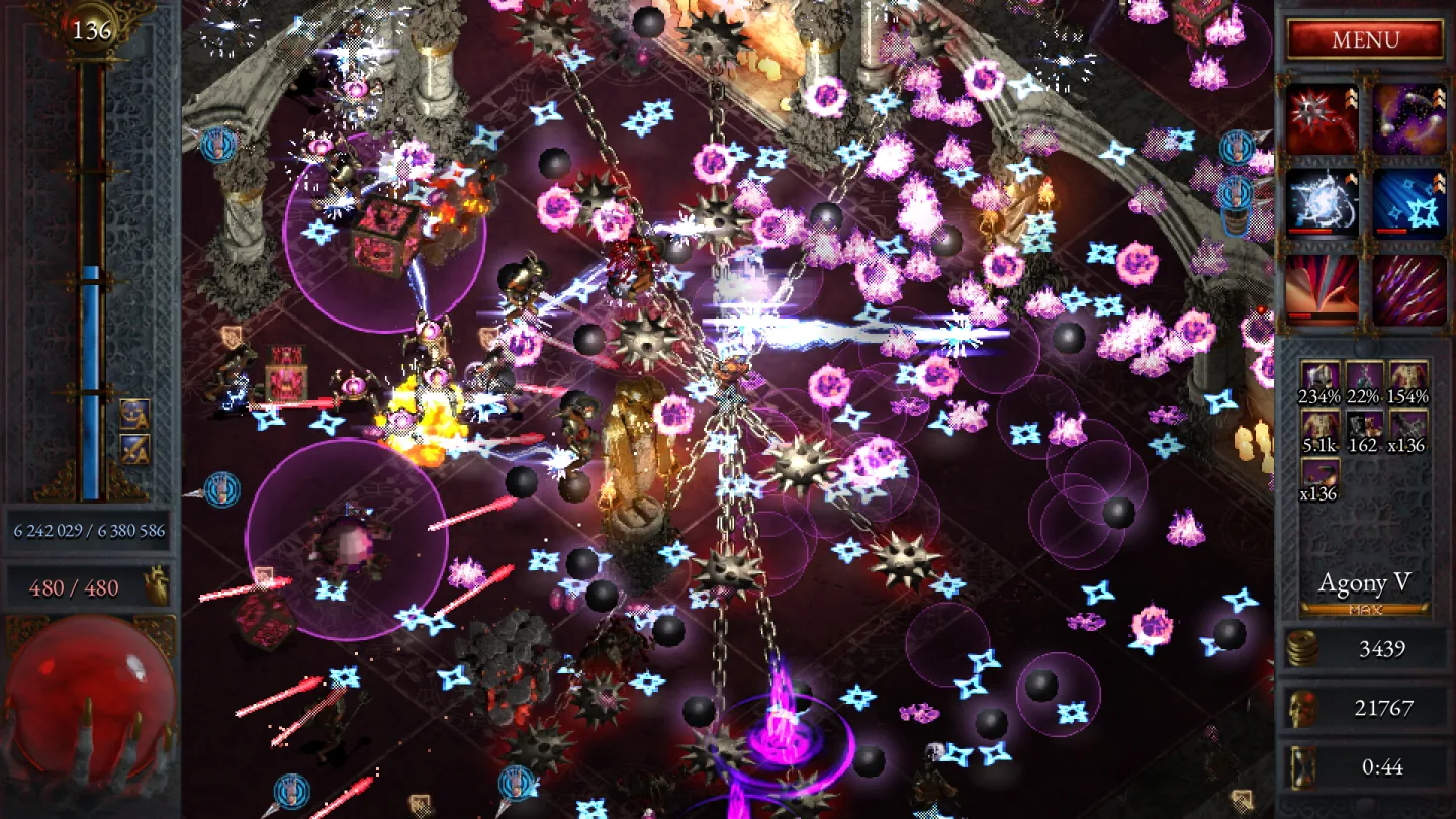 Halls of Torment gameplay screenshot
