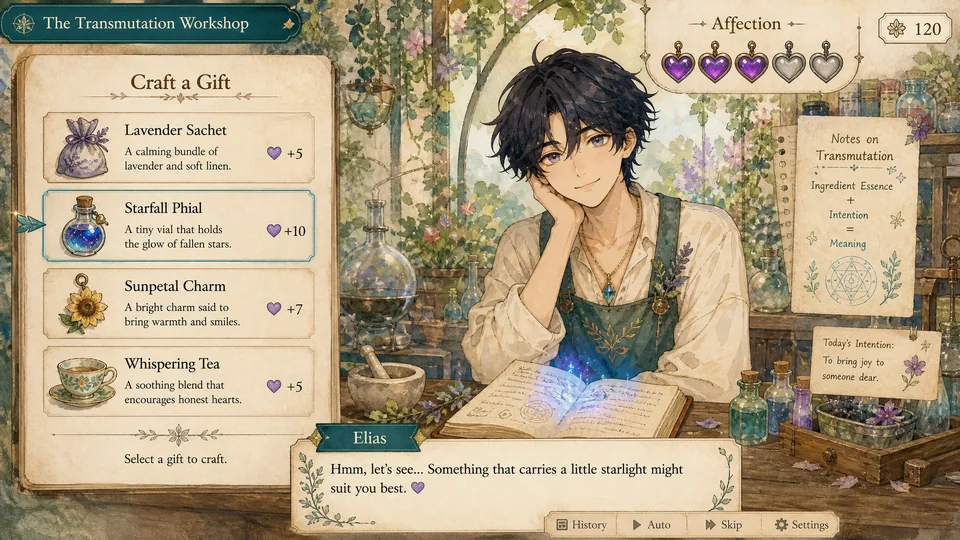 Alchemy Garden Hearts