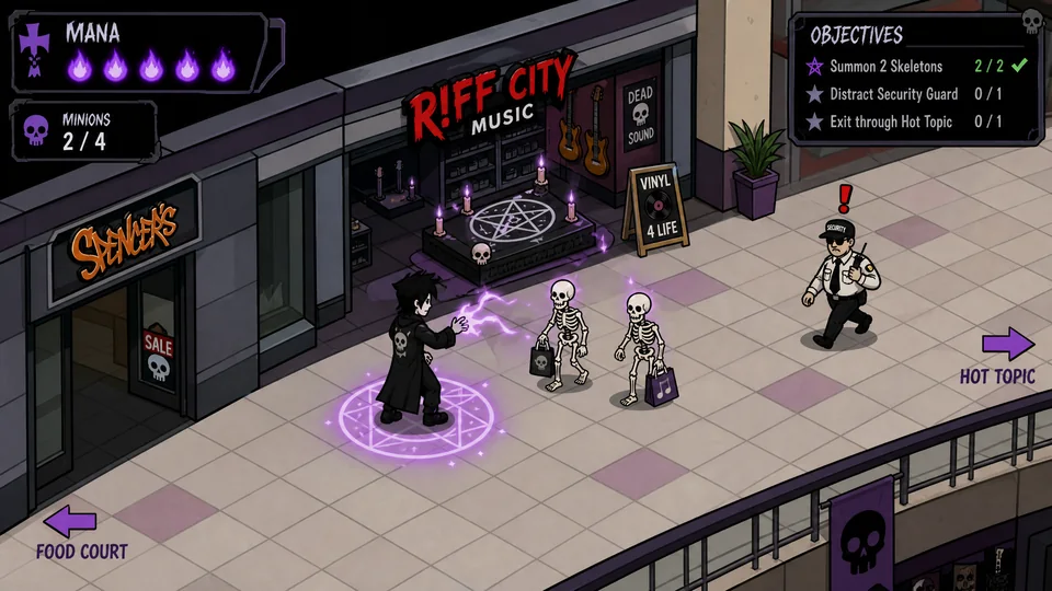 Mall Goth Necromancer