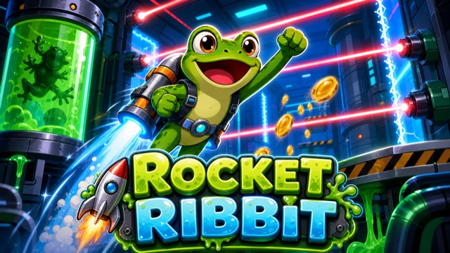 Rocket Ribbit cover art